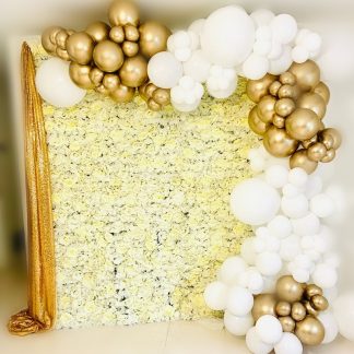 Flower Wall Basic Old Fashion White