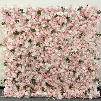 Flowers Walls 5D Luxury Pink & White